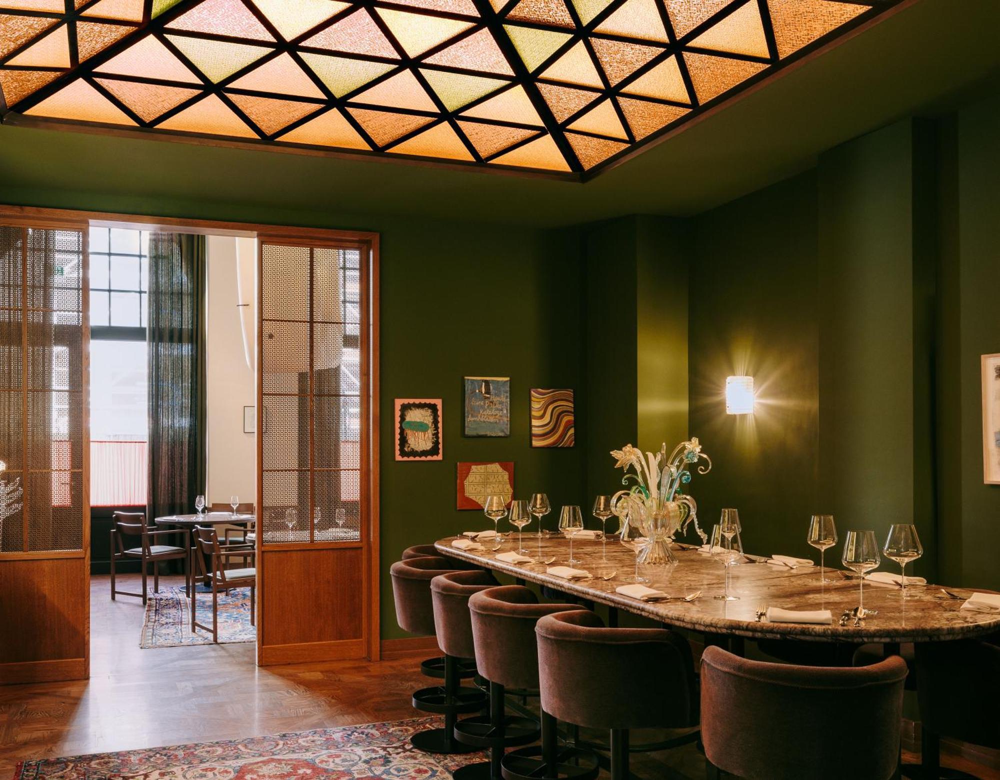 Boutique Hotel Chateau Royal ベルリン エクステリア 写真 The restaurant's interior