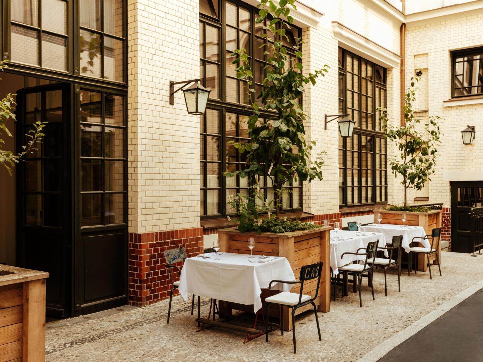 Boutique Hotel Chateau Royal ベルリン エクステリア 写真 Restaurant AOC